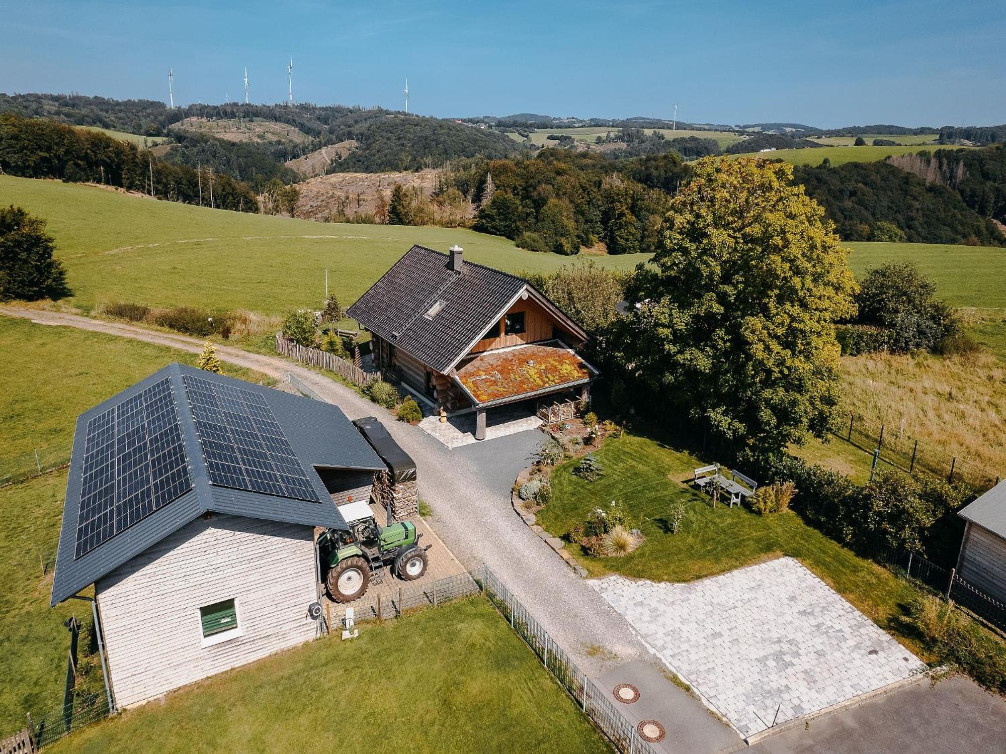 Ferienhaus Wiesenchalet Im Sauerland Schalksmuhle Exterior foto